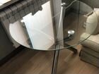 Стол со стеклянной столешницей объявление продам