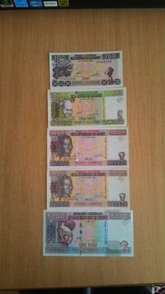 Банкноты Африканской Республики Гвинея