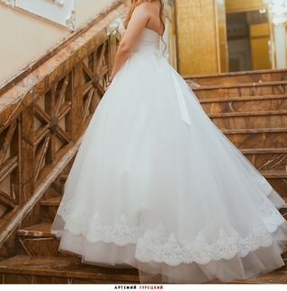 Дизайнерское свадебное платье от Татьяны
