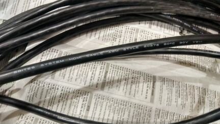 Hdmi cable awm style 20276 80c 30v vw-1 20 метров