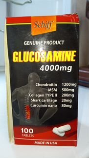 Глюкозамин 4000 мг. производство США