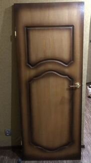 Дверь деревянная шпонированная