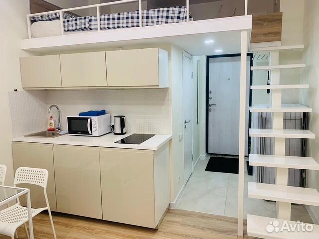 

Квартира-студия, 21 м², 2 кровати