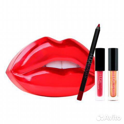 Набор для губ huda beauty