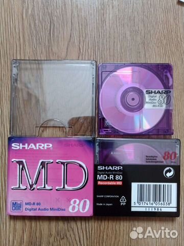 Продам минидиски minidisc sharp