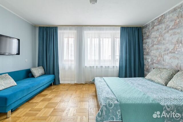 

1-к. квартира, 37 м², 2 кровати
