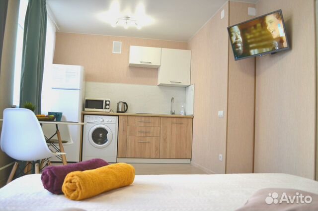 

Квартира-студия, 30 м², 1 кровать