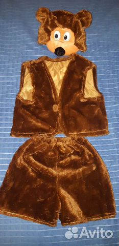 Новогодний костюм медведя