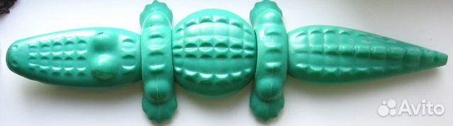 Зеленый крокодил. Игрушка. СССР