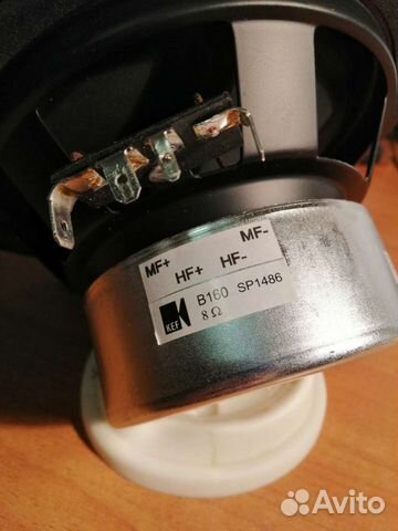 Динамики Kef B160 1шт. (сч/нч Q5 и др)