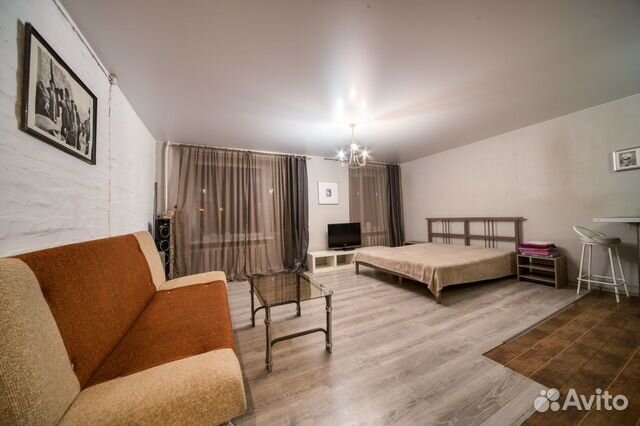 

Квартира-студия, 35 м², 2 кровати