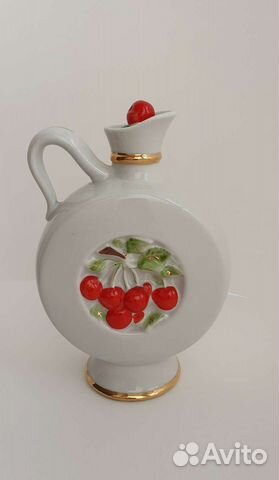 Куманец. Штоф. Графин. Вишня. лфз. Фафор СССР