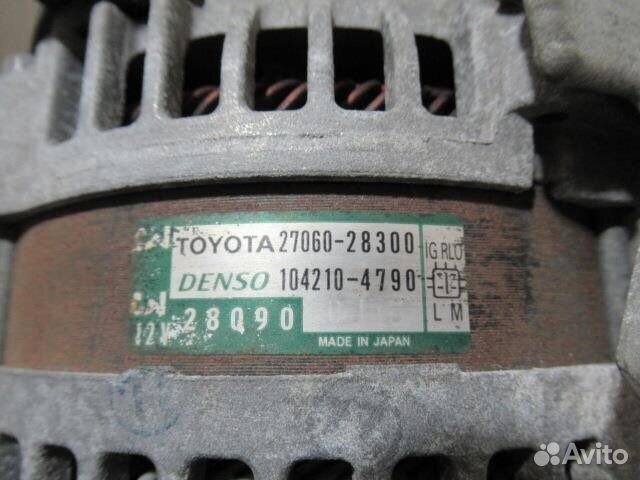 Генератор Toyota 2,4 2AZ-FE