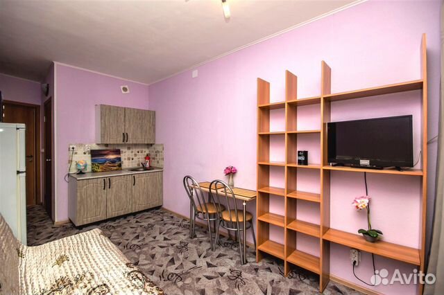 

Квартира-студия, 25 м², 1 кровать