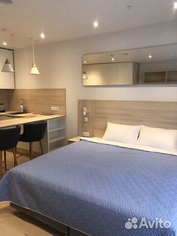 

Квартира-студия, 29 м², 1 кровать