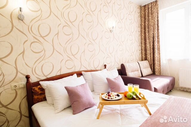 

1-к. квартира, 40 м², 2 кровати