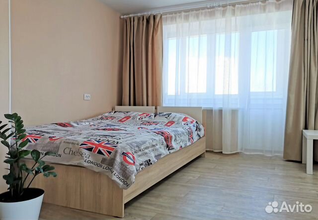

1-к. квартира, 32 м², 2 кровати