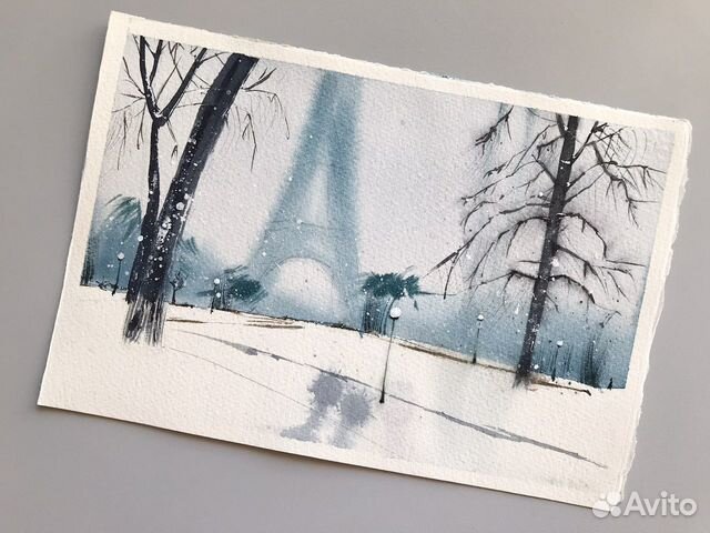Акварельные картины