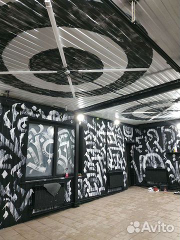 Роспись стен, каллиграфия, работы на заказ