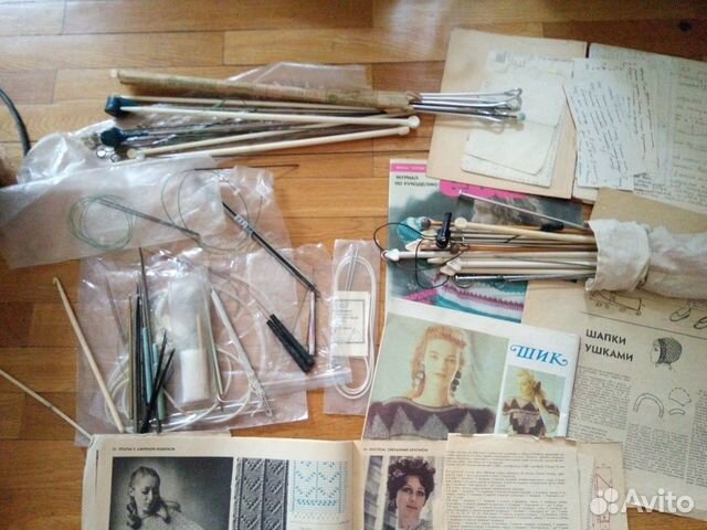 Спицы вязальные\крючки п\массовые и металл