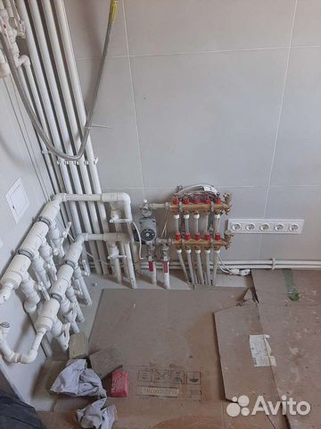 Монтаж отопления,канализации,водопровод и теплый п