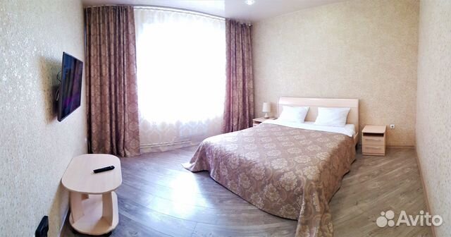 

1-к. квартира, 44 м², 2 кровати