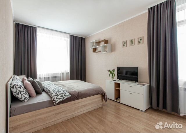 

1-к. квартира, 40 м², 3 кровати