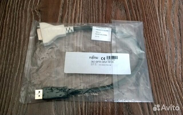 Fujitsu Cable Adapter Display Port-DVI кабель