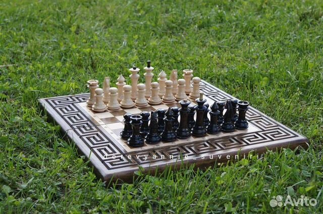 Шахматы нарды шашки 3 в 1