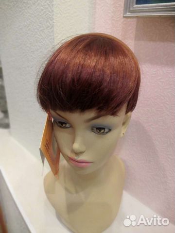 Ободок с чёлкой, парик шиньон. Новый