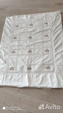 Детское одеяло в кроватку