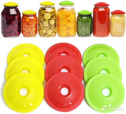 Крышки для вакуумного хранения вакс