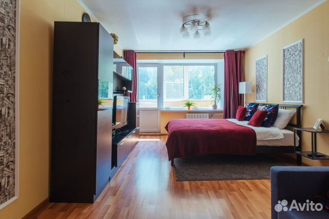 

1-к. квартира, 36 м², 2 кровати