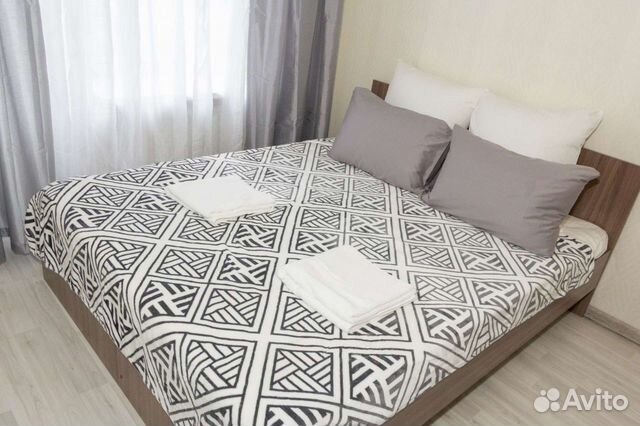 

1-к. квартира, 37 м², 2 кровати