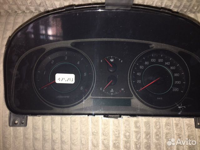 Щиток приборов chevrolet captiva LT