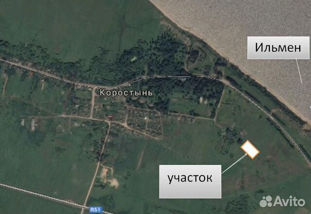 Коростынь новгородская область карта