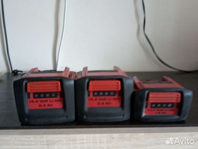 Аккумуляторная батарея к шуруповертy hilti 3 шт