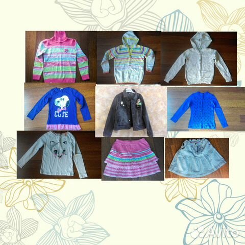 Одежда для девочки р-р 122-128