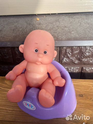 Пупс на горшке 22 см