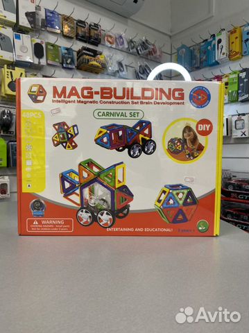 Магнитный конструктор Mag-building