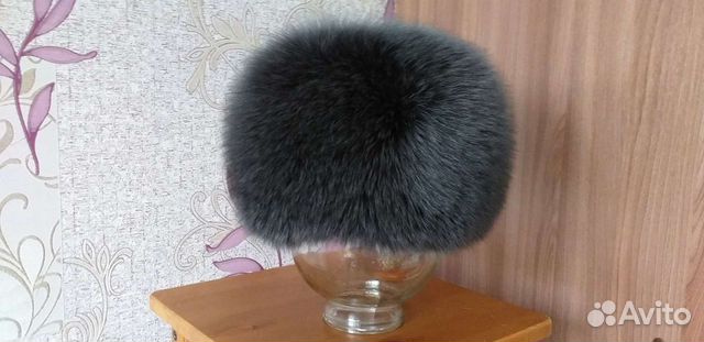 Шапка женская из песца