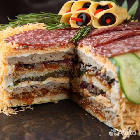 Скандинавские рыбные и мясные торты