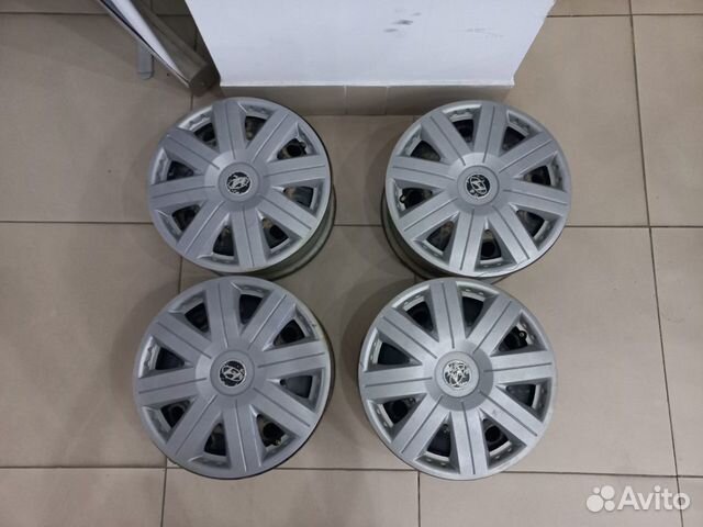 Диски стальные с колпаками 4х100 R15