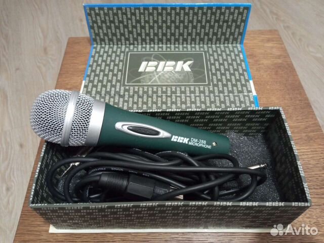 Динамический микрофон ввк DM-288
