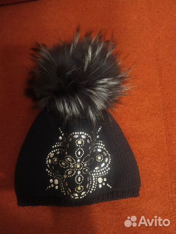 Шапочка двойная для девочки 4-6 лет