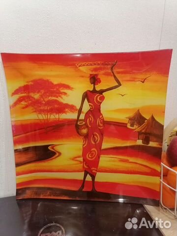 Блюдо стекло