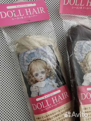 Волосы для кукол Padico. Пр-во япония