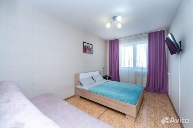 

1-к. квартира, 34 м², 2 кровати