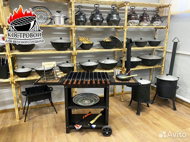 Казаны, печи, мангалы, грили