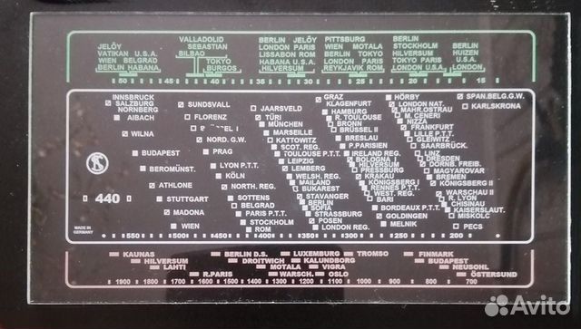 Шкала новодел для старых ламповых приемников